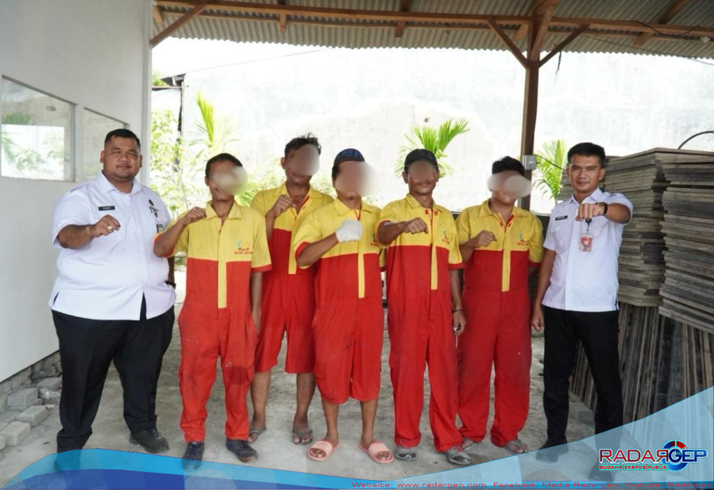 200 Ribu Paving Blok Buatan Warga Binaan Rutan Kelas I Medan Kembali Terjual